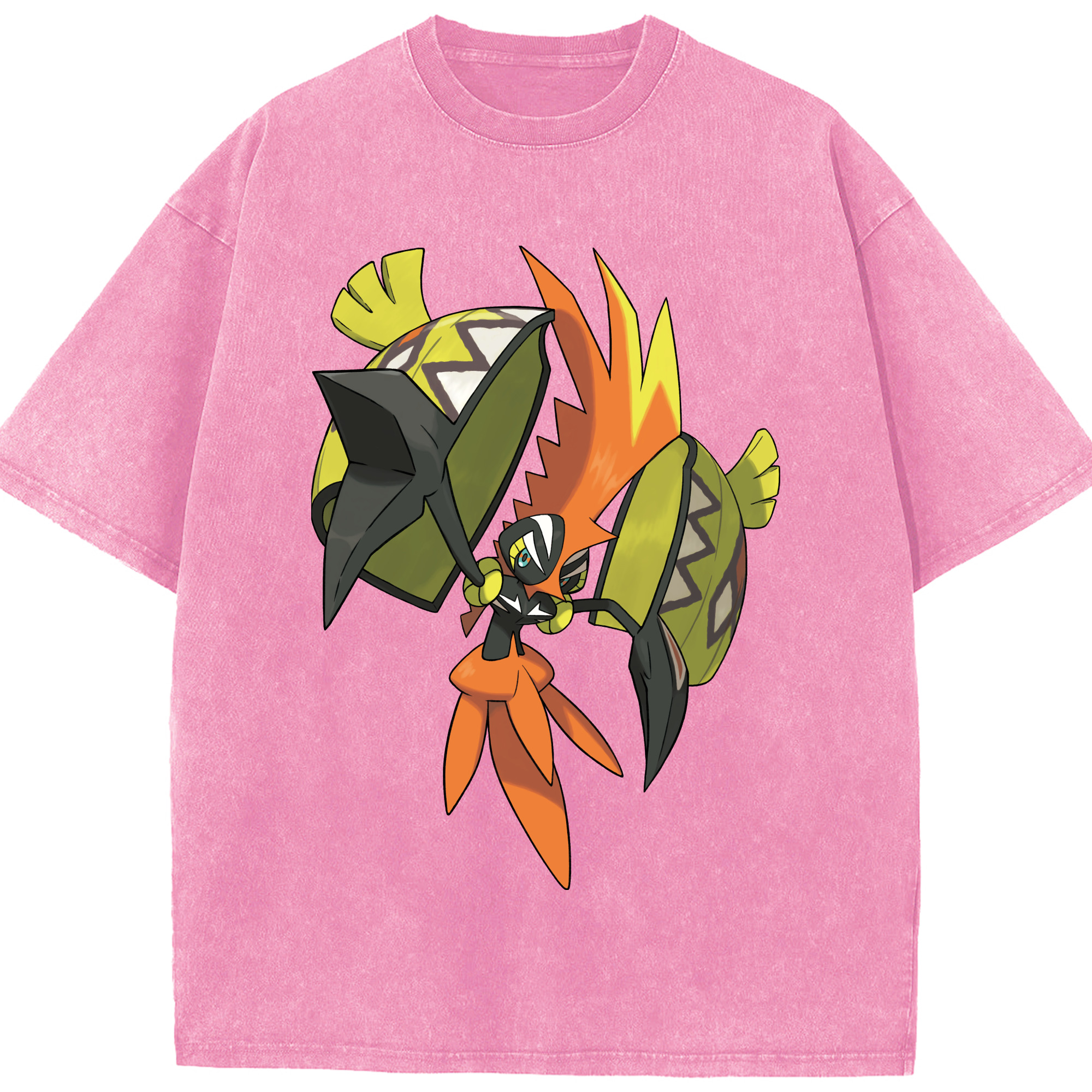 （画像用） ポケットモンスター Pokémon 綿100% ヴィンテージ風 半袖Tシャツ（フロントプリント）